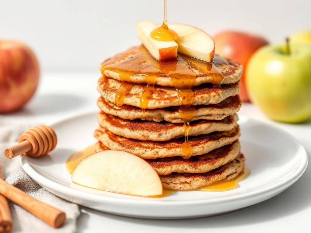 Apfel-Zimt-Pancakes