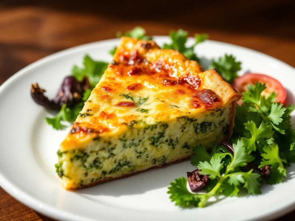 Leichte Brokkoli-Quiche