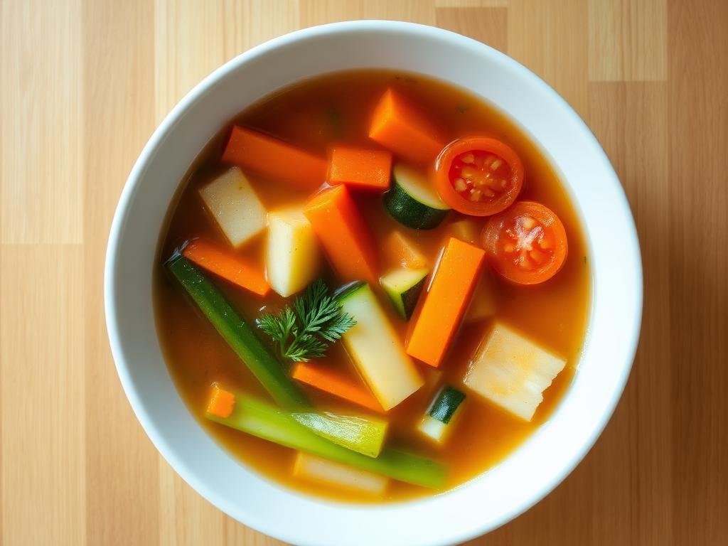 Leichte Gemüsesuppe