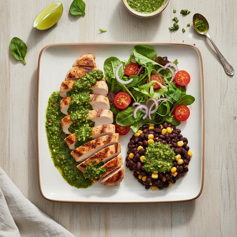 Hähnchen mit Chimichurri