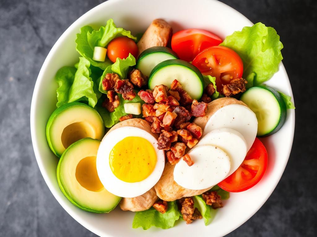 Hähnchen-Mango-Salat