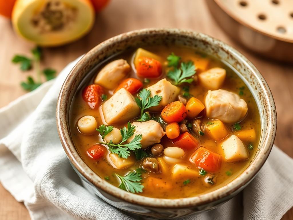 Hähnchen-Tomaten-Orzo