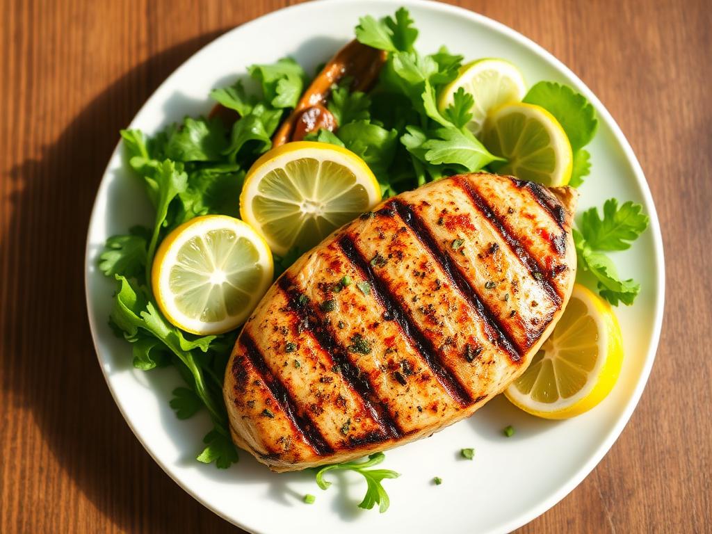 Zitronen-Kräuter-Hähnchen vom Grill