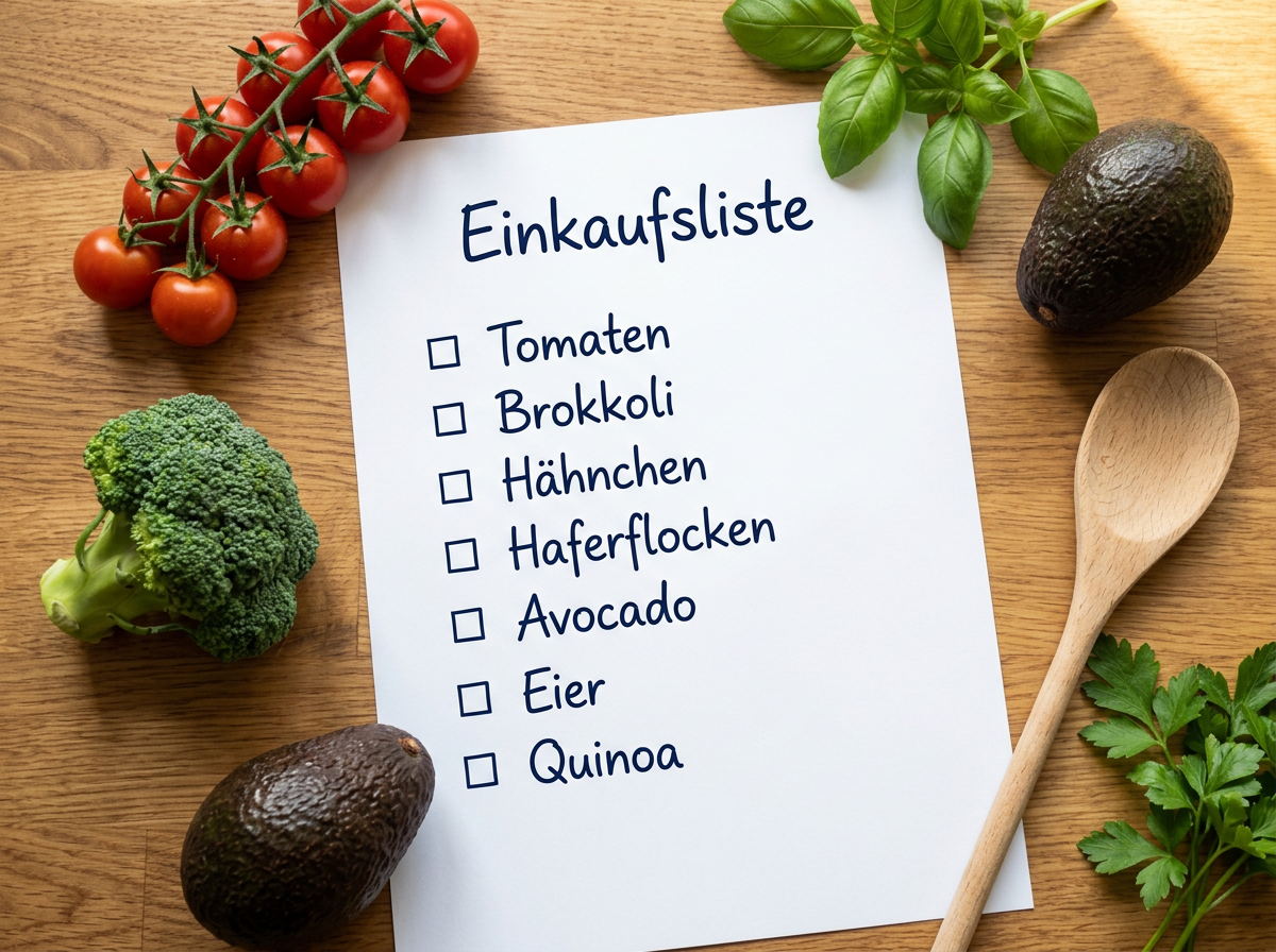 Gesunde Zutaten und ein individueller Ernährungsplan für kalorienbewusstes Abnehmen