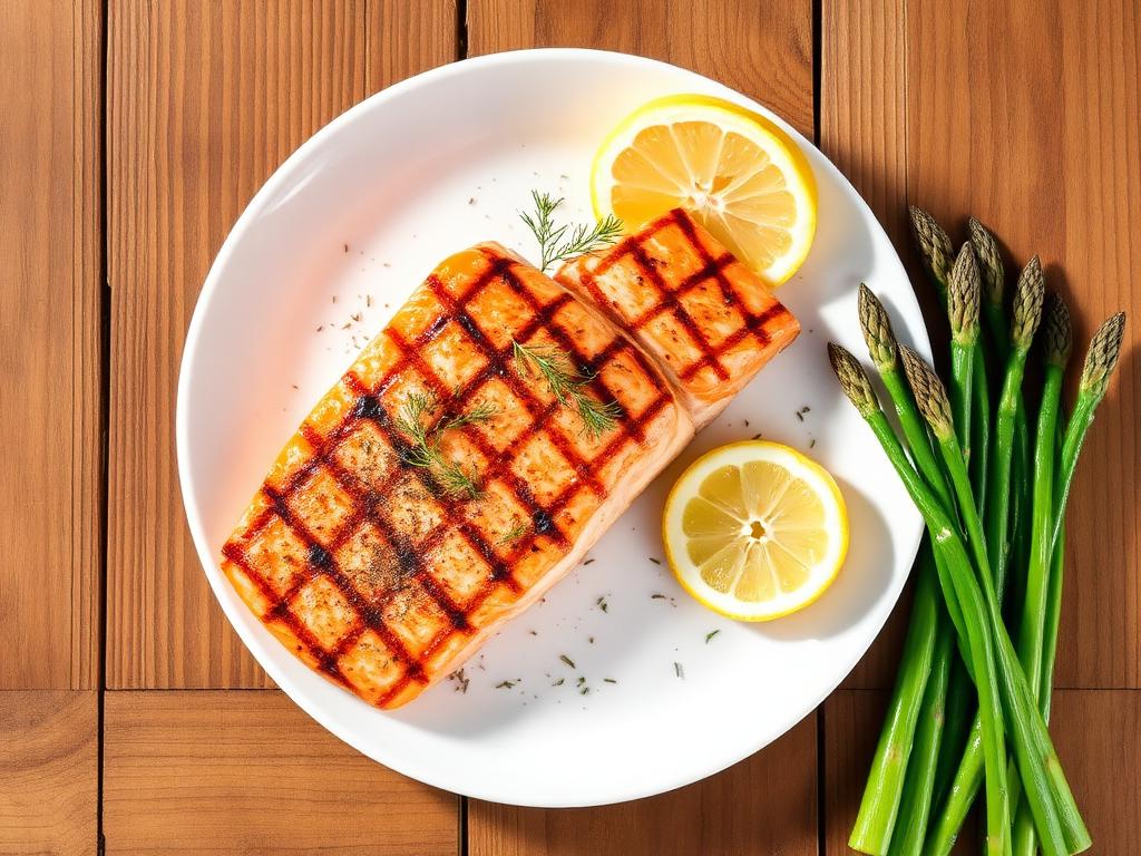 Lachs vom Zedernholzbrett