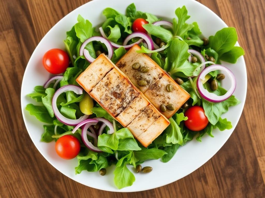 Geräucherter Makrelen-Salat