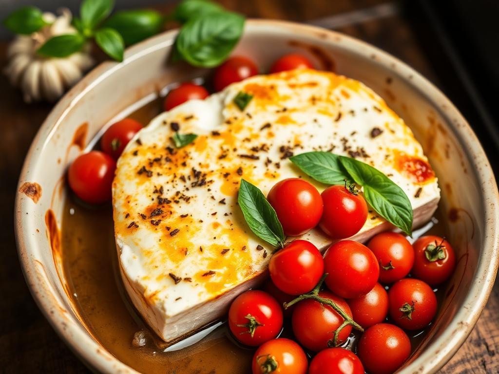 Feta-Kichererbsen-Blech