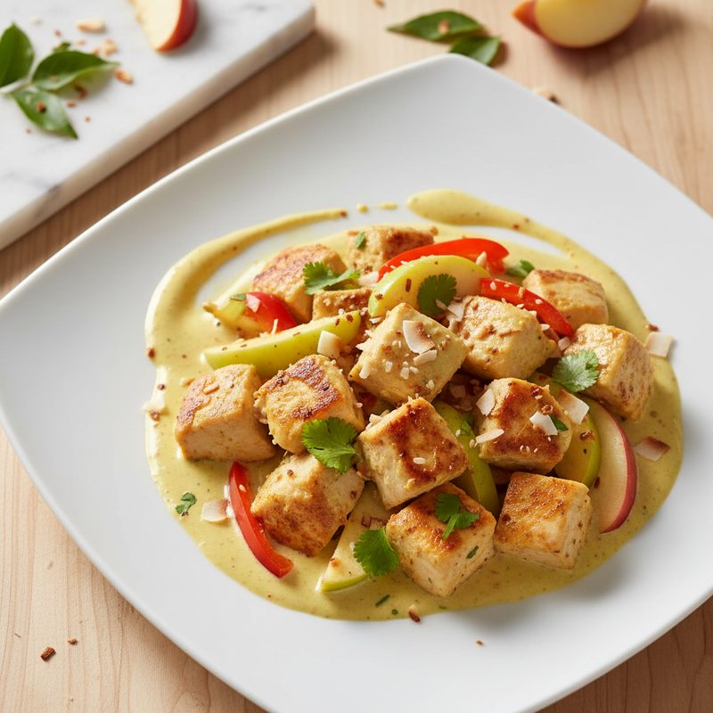 Puten-Apfel-Curry