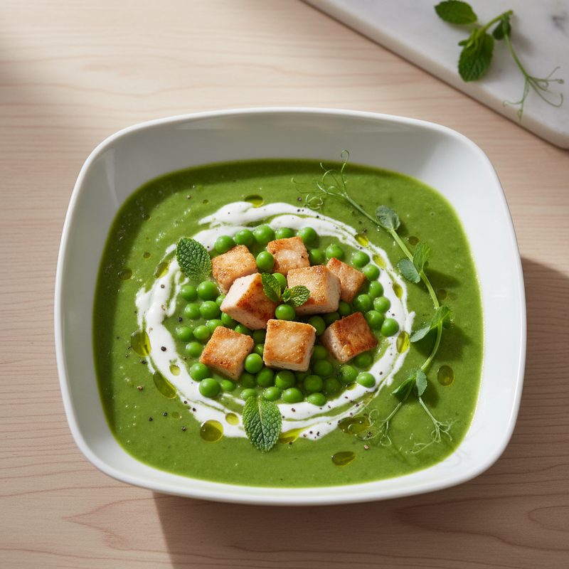 Puten-Erbsen-Suppe