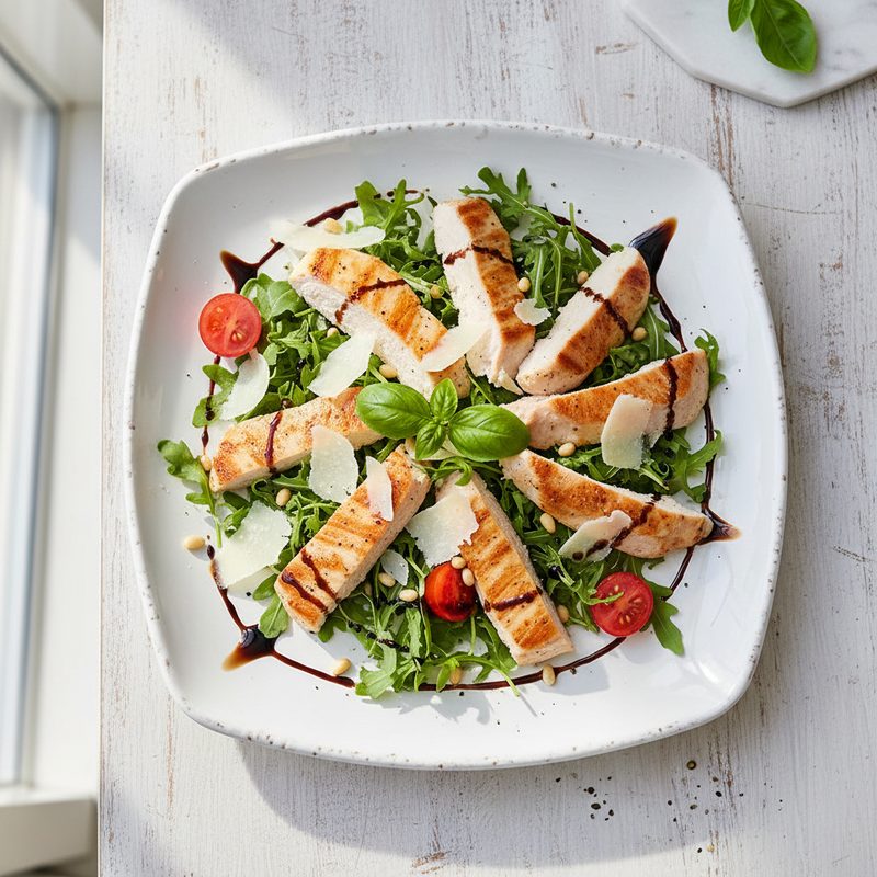 Puten-Rucola-Salat
