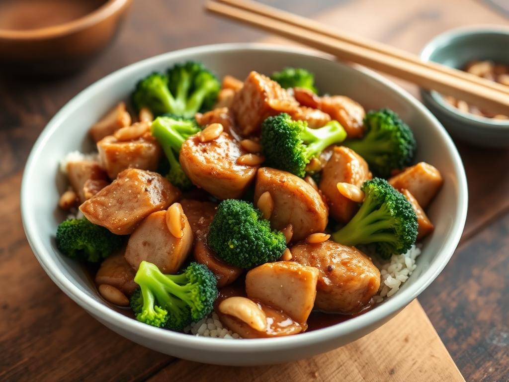 Puten-Cashew Stir-Fry