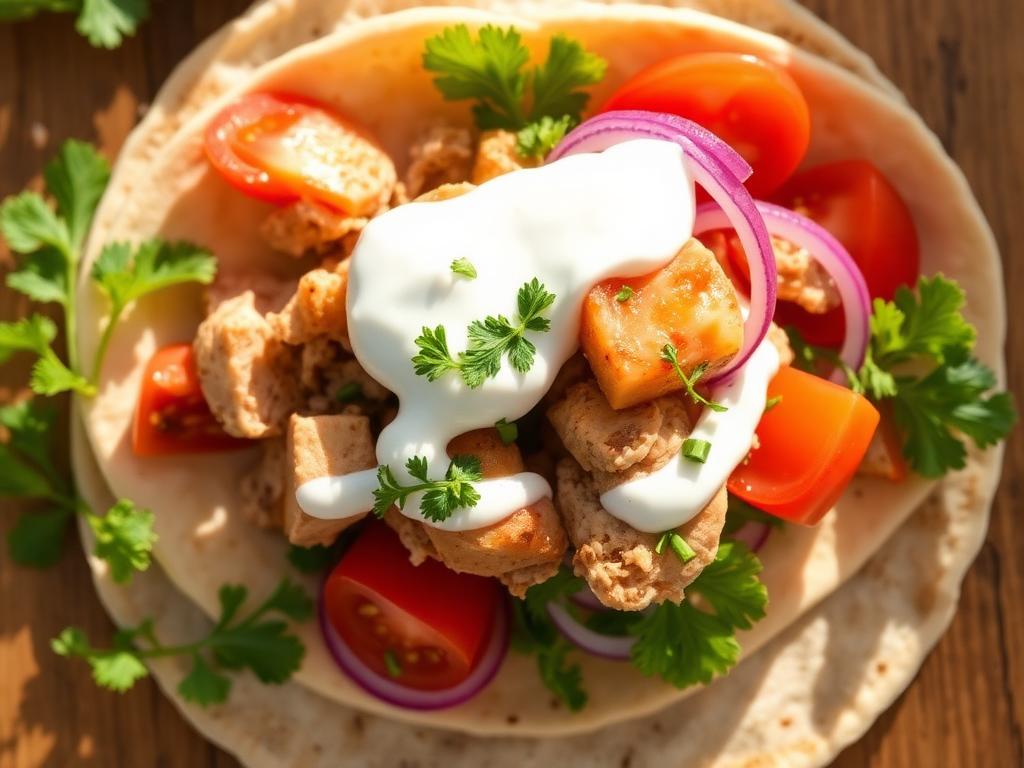 Puten-Gyros-Bowl