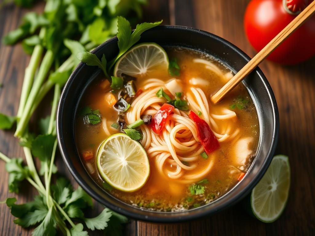 Puten-Pho-Suppe