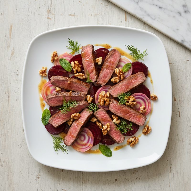 Rind-Rote-Bete-Salat