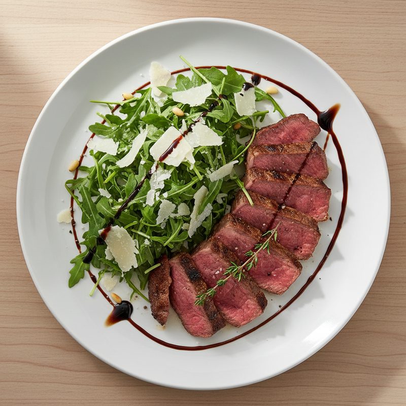 Rinder-Tagliata mit Rucola