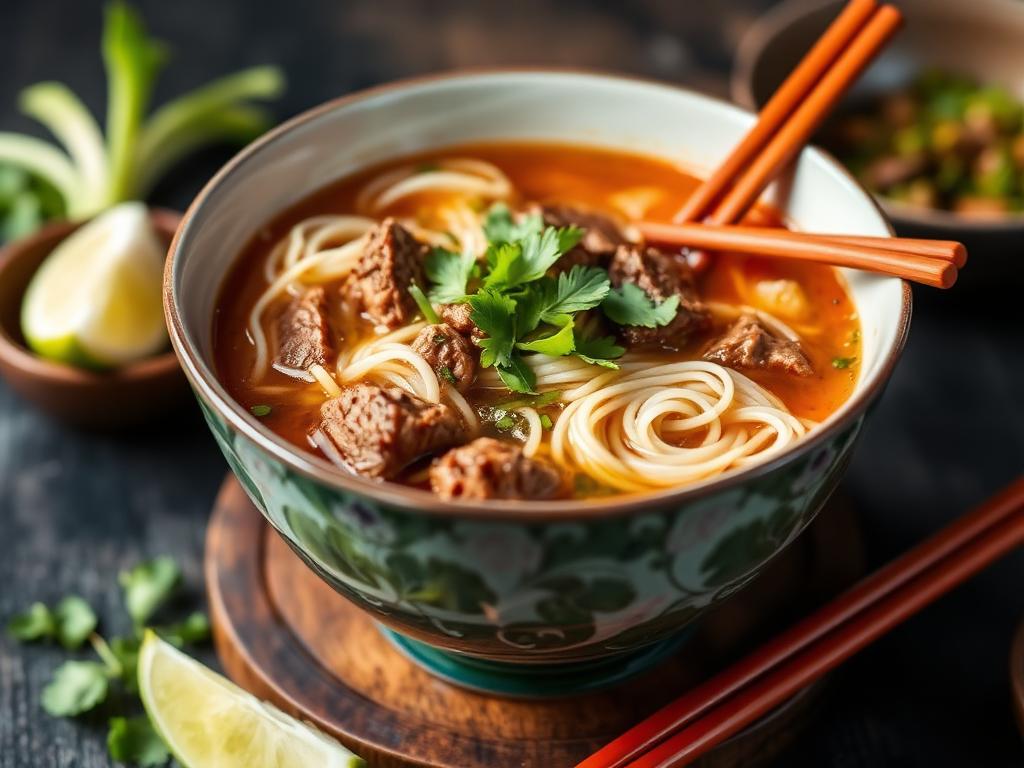 Pho Bo mit Zitronengras