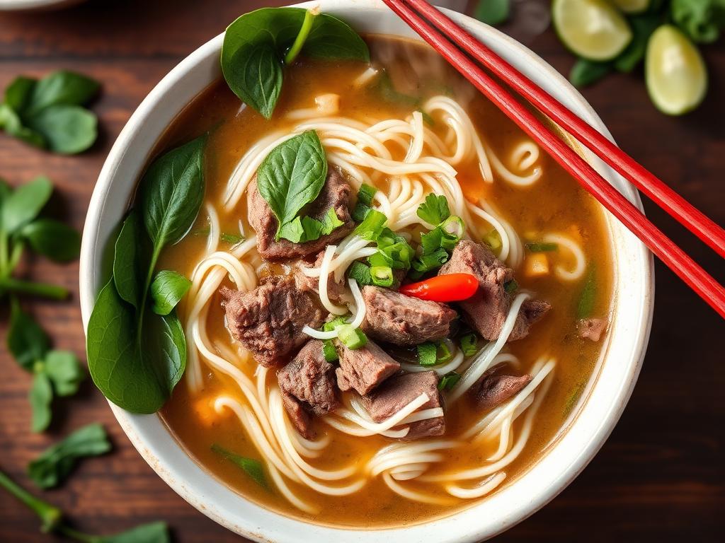 Vietnamesische Rinder-Pho
