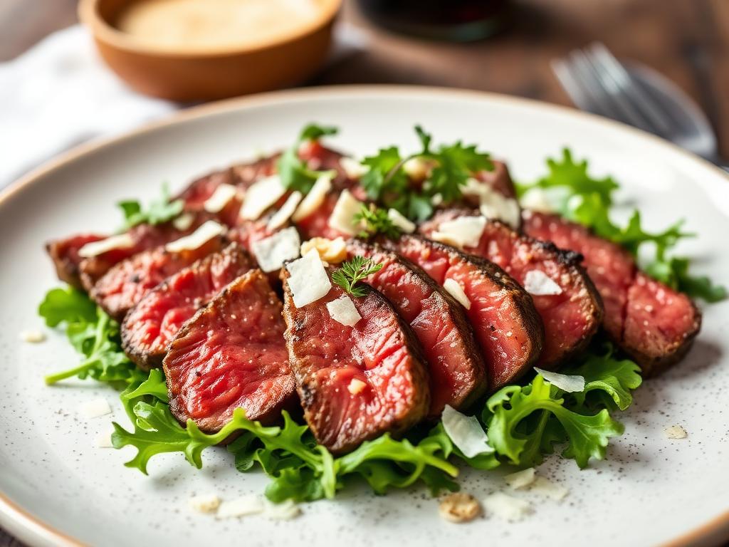 Rinder-Tagliata mit Rucola