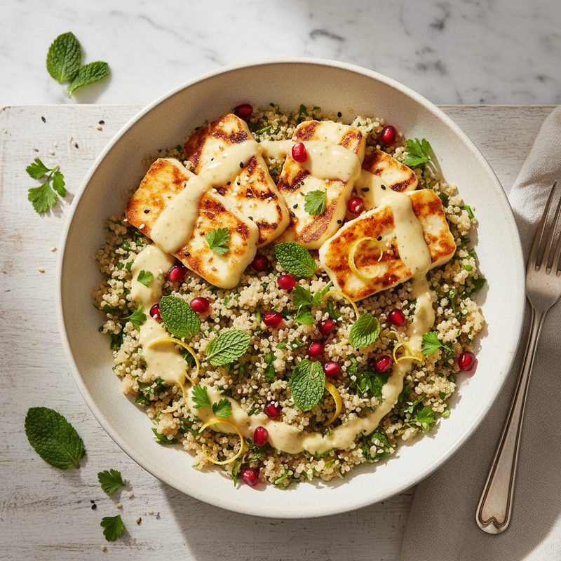 Halloumi-Bowl