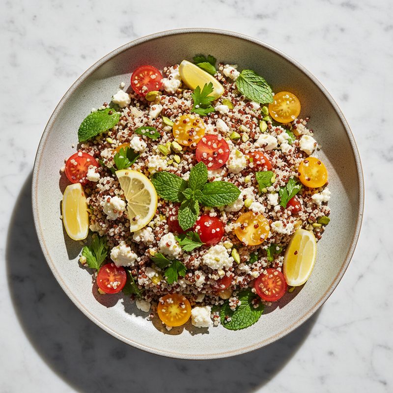 Quinoa-Feta-Salat