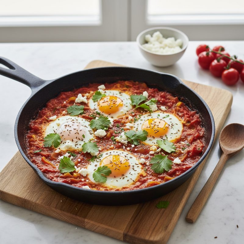 Shakshuka mit Feta