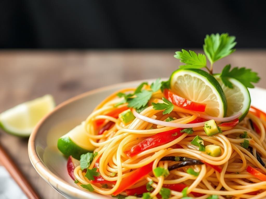 Asia-Glasnudel-Salat