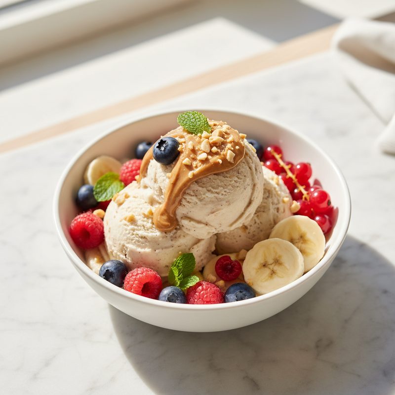 Banana-Nicecream (Variante)
