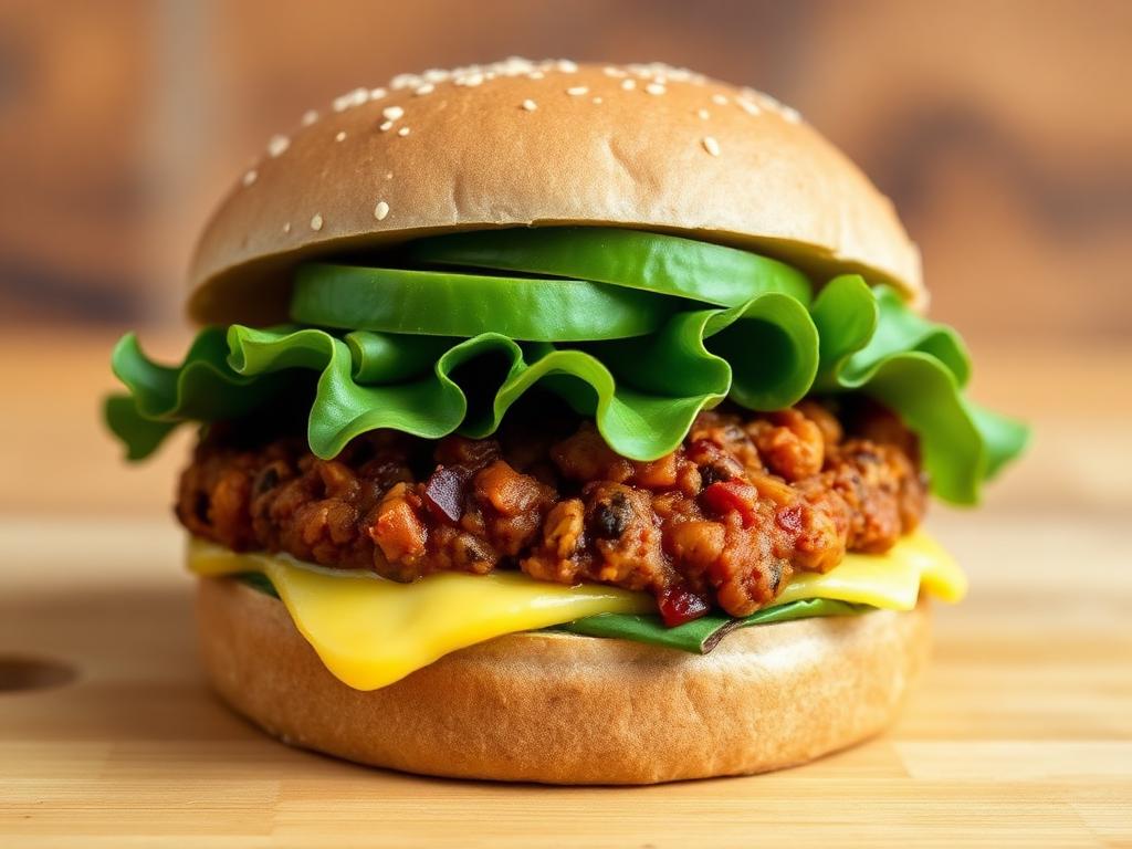 Schwarze-Bohnen-Süßkartoffel-Burger