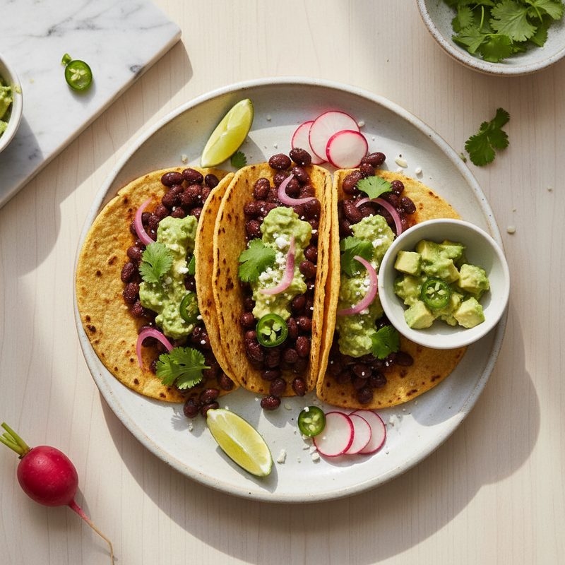 Bohnen-Tacos (Variante)