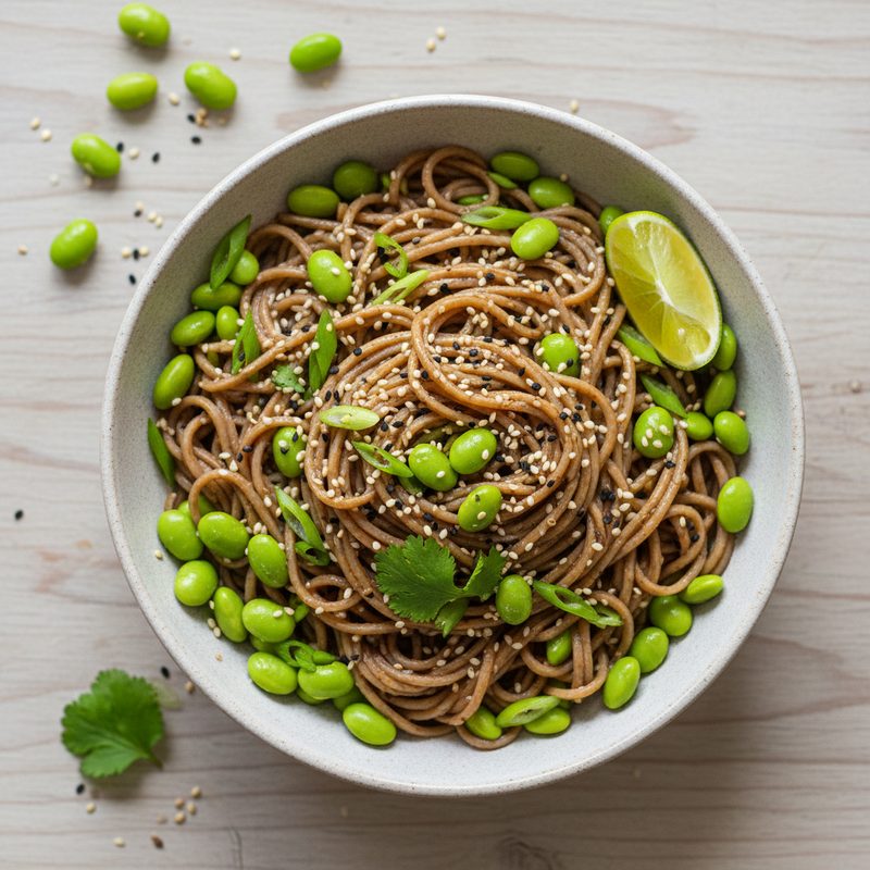 Edamame-Soba-Bowl (Variante)