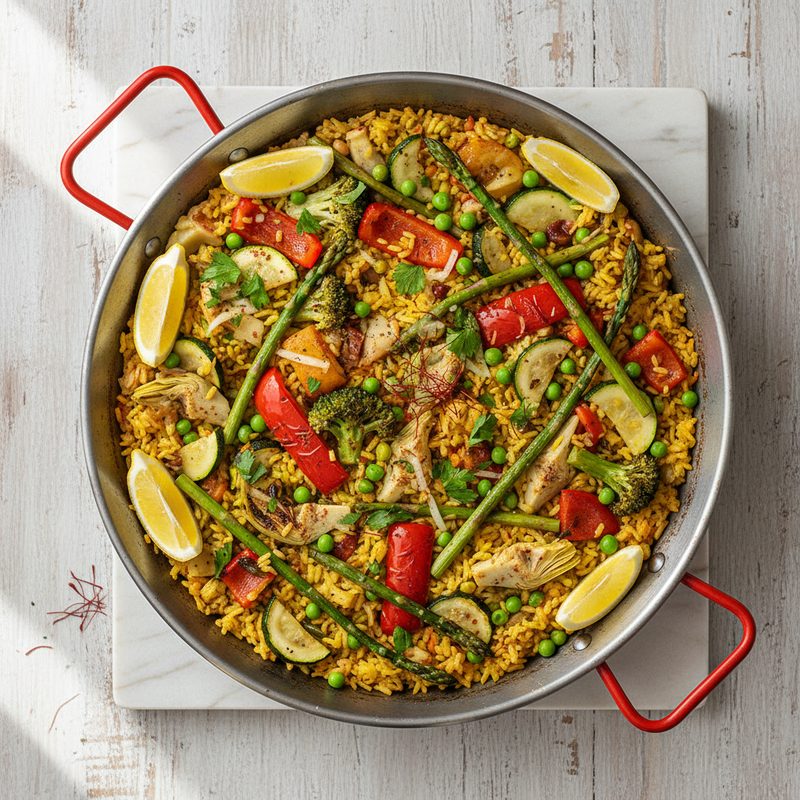 Gemüse-Paella