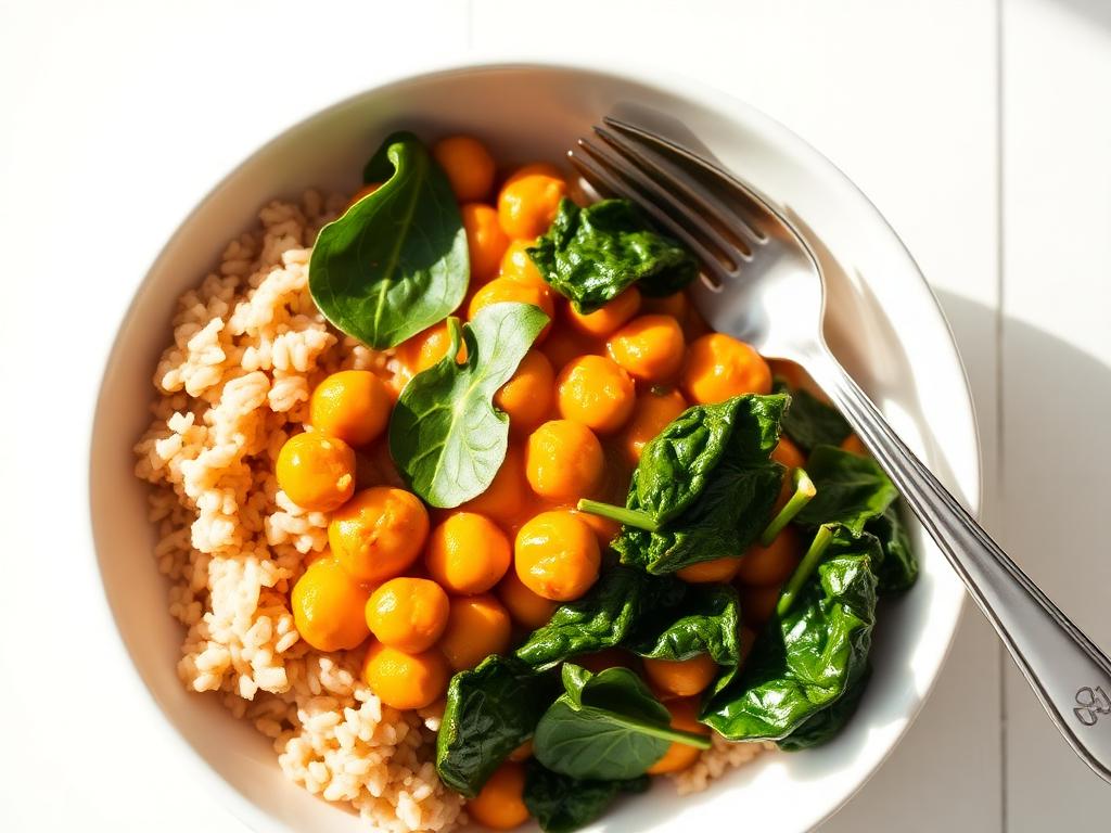 Veganes Kichererbsen-Curry