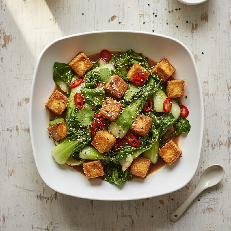 Asia-Tofu-Pfanne