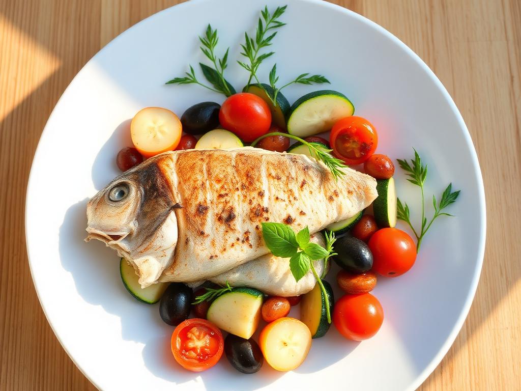 Wolfsbarsch mediterran